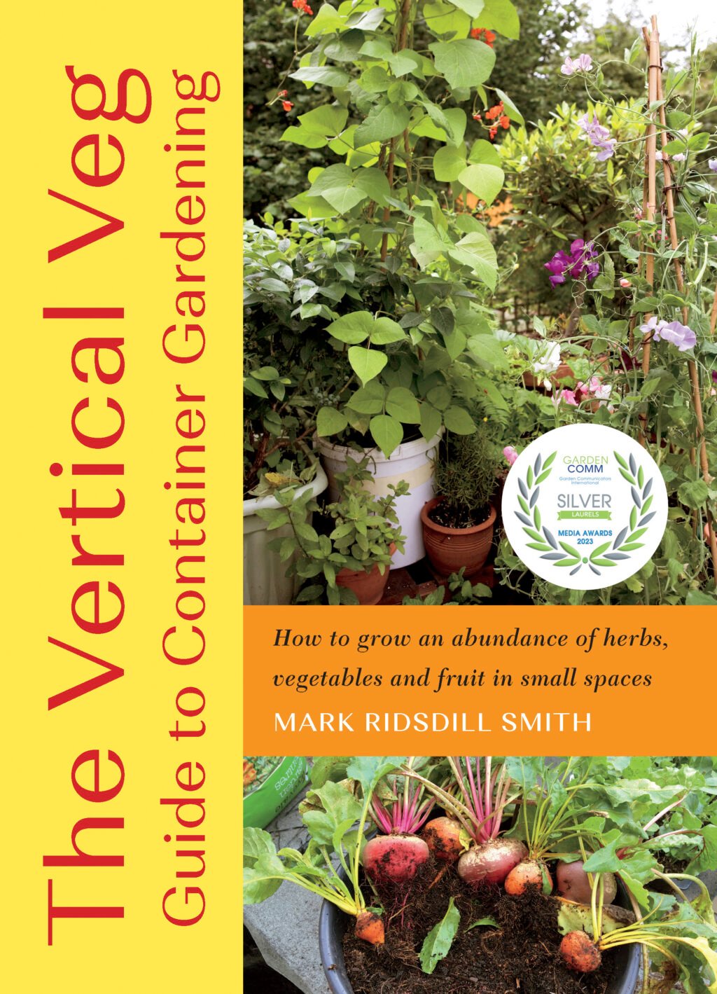 The Vertical Veg Guide to Container Gardening cover